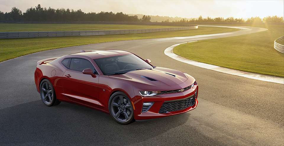 The 2016 Camaro SS was introduced on May 16, 2015. It’s the most powerful Camaro SS in the car’s history, with a new 6.2L LT1 V-8 engine producing an estimated 440 horsepower and 450 lb-ft of torque. It is offered with an all-new eight-speed automatic transmission, as well as a six-speed manual.