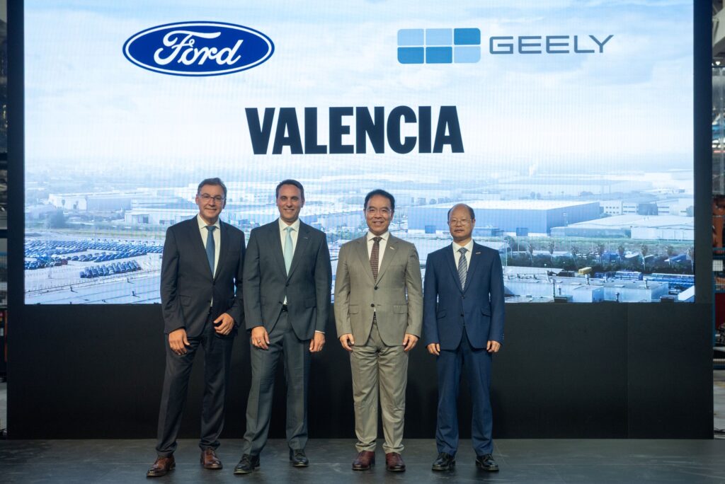 Ford ve Geely Ortaklığı: 4 Yeni Model İspanya’da Üretilecek