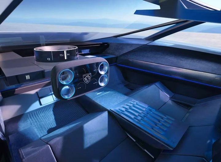 Peugeot Polygon Concept: Dikdörtgen Direksiyon ve Steer-by-Wire Geliyor
