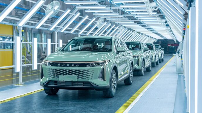 Çinli Otomobil Üreticileri Avrupa'da 1,5 Milyon Araç Üretecek