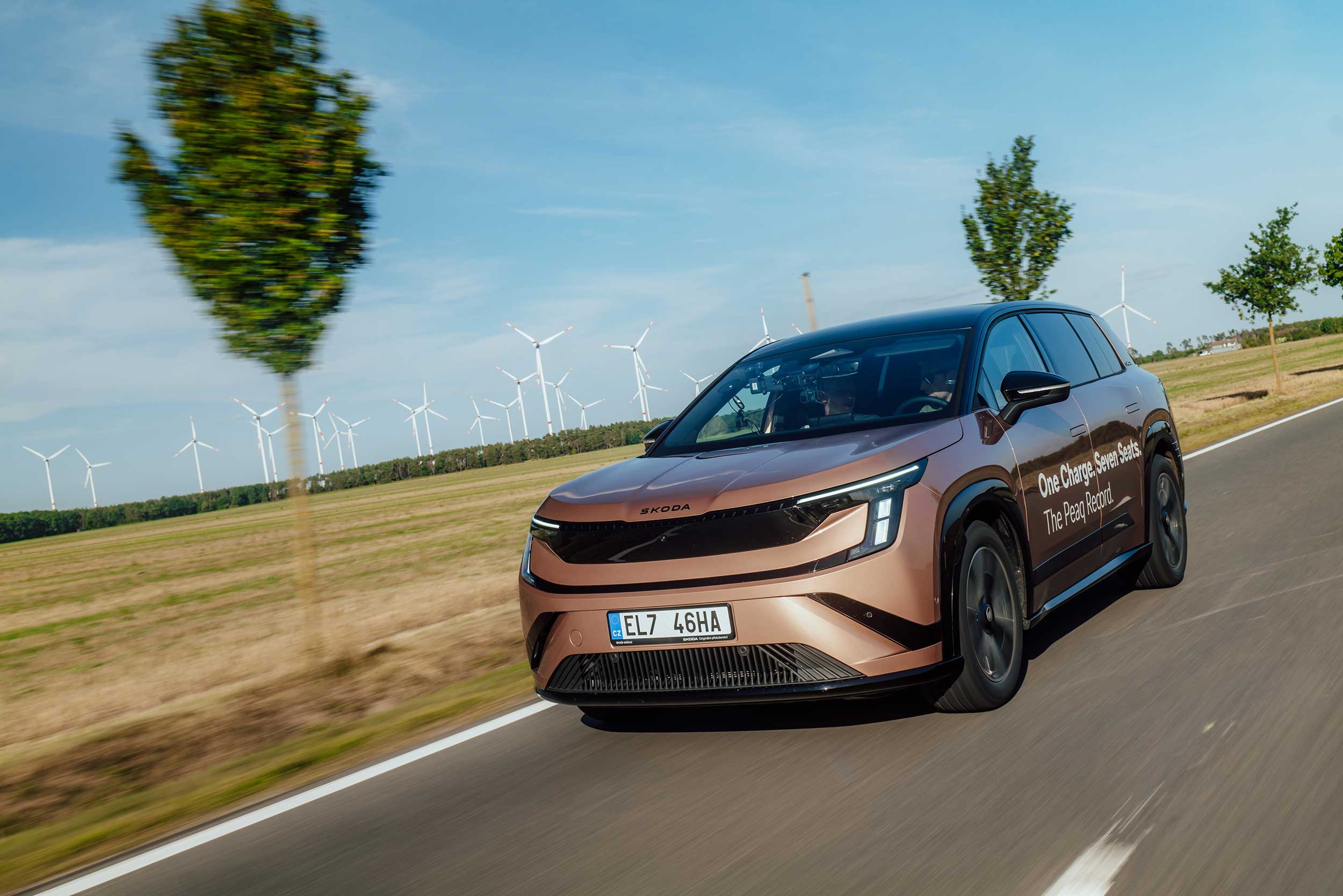 Škoda Peaq Tek Şarjla 936 Kilometre Yol Aldı