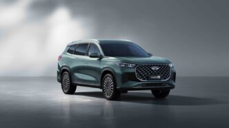 Chery TIGGO 8'in dış görünümü, 5+2 koltuk düzenli aile SUV'u