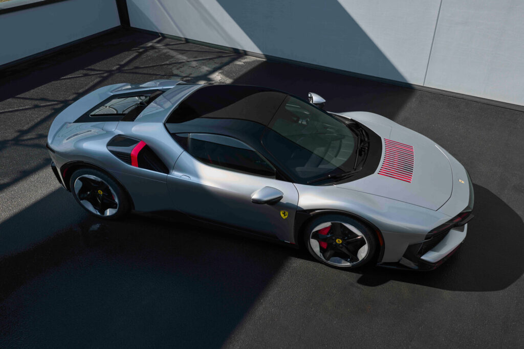 Ferrari CZ26 üstten görünüm