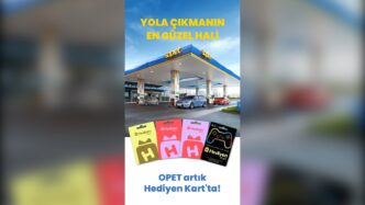 OPET dijital yakıt kodları Hediyen Kart ile dijital hediye seçeneği oldu