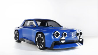 Renault 8 Gordini Concept elektrikli konsept otomobil, ön yan görünüm