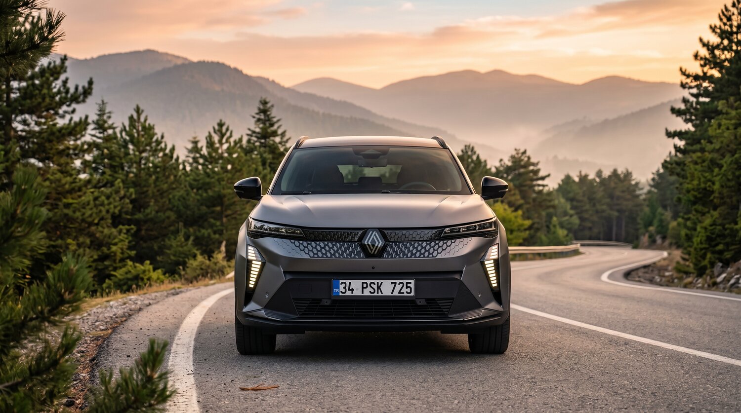 Renault Scenic E-Tech önden görünüm
