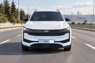 Togg T6X'in tanıtım görseli