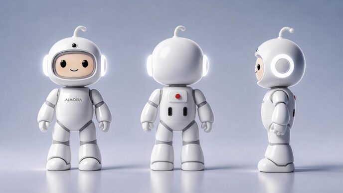 AiMOGA Mobo insansı ev robotu
