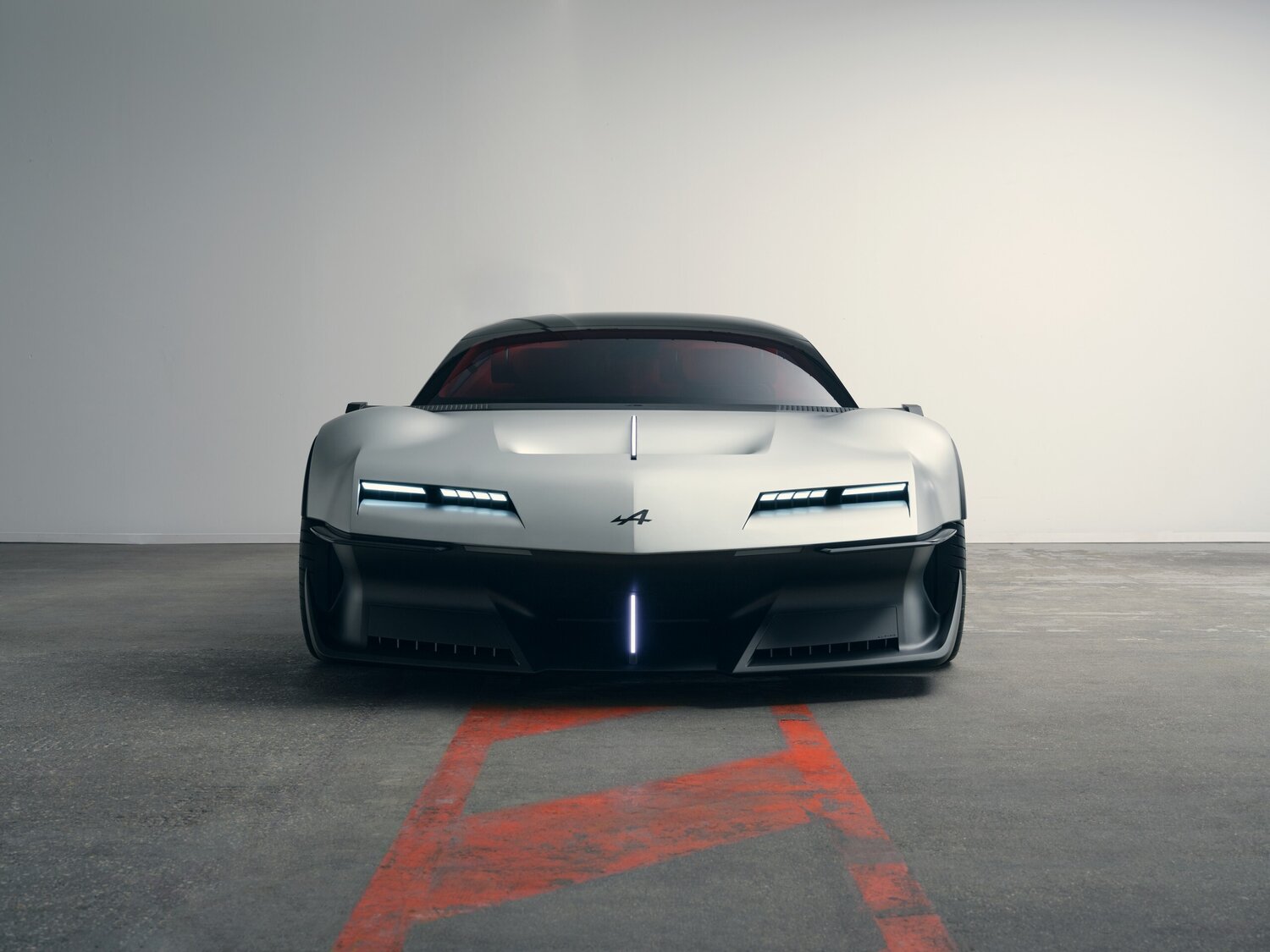 Alpine A310 Vision Concept önden görünüm