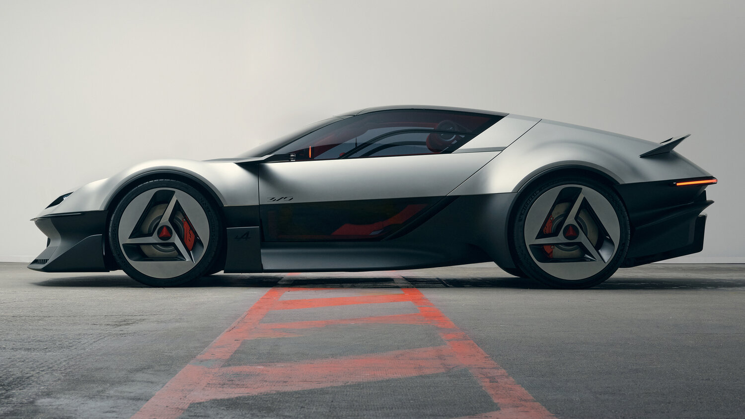 Alpine A310 Vision Concept yan profil tasarımı