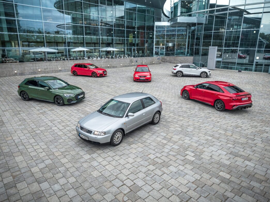 Audi A3 nesilleri bir arada