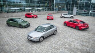 Audi A3 nesilleri bir arada