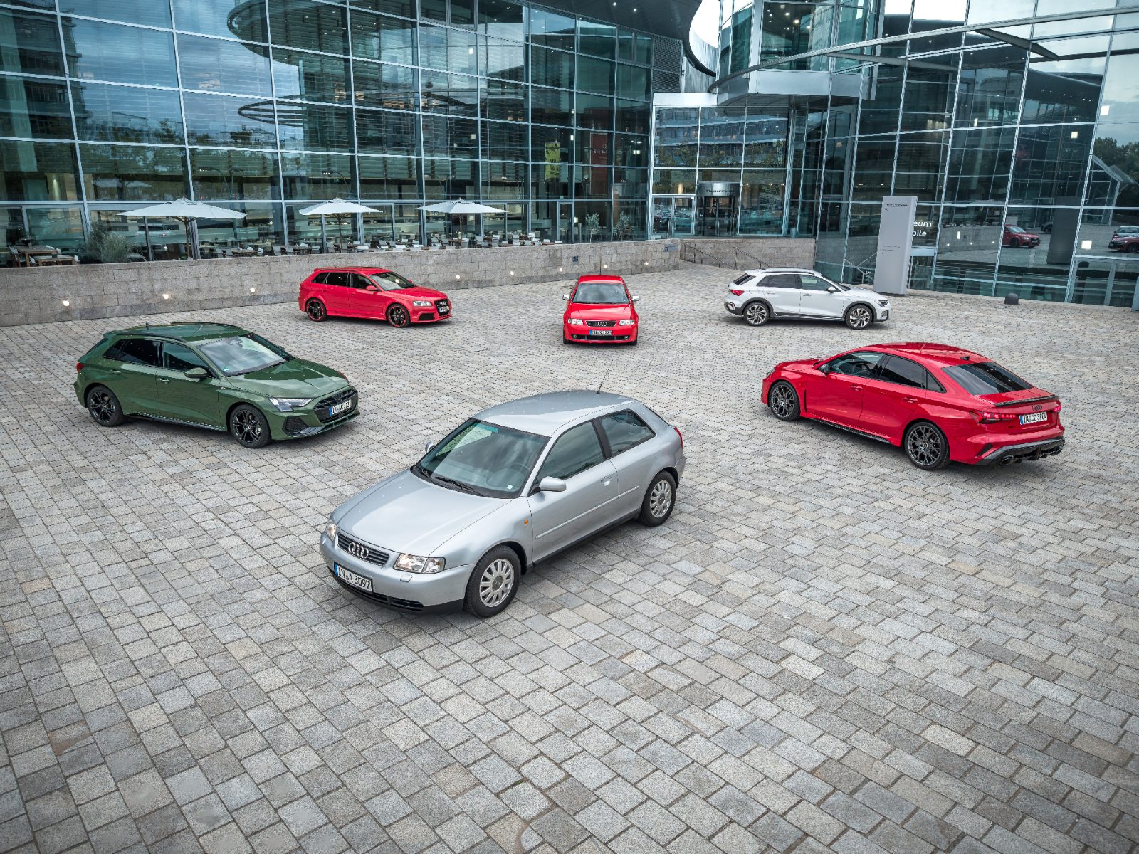 Audi A3 nesilleri bir arada
