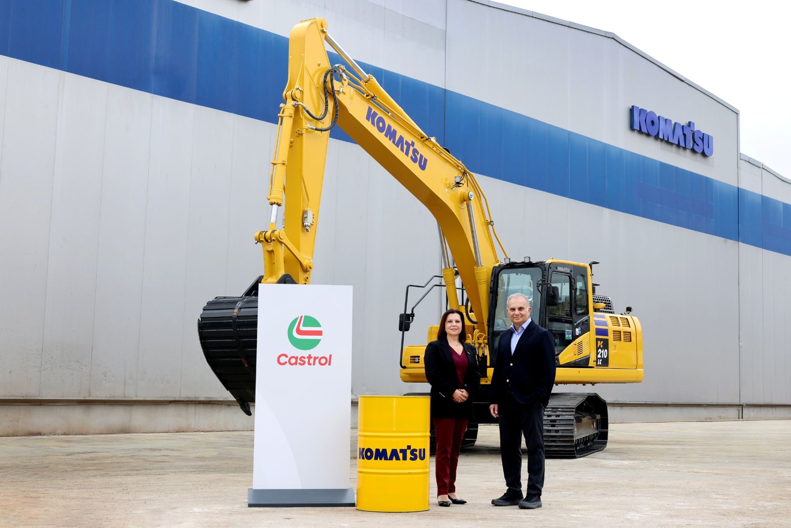 Castrol ve Komatsu iş birliği