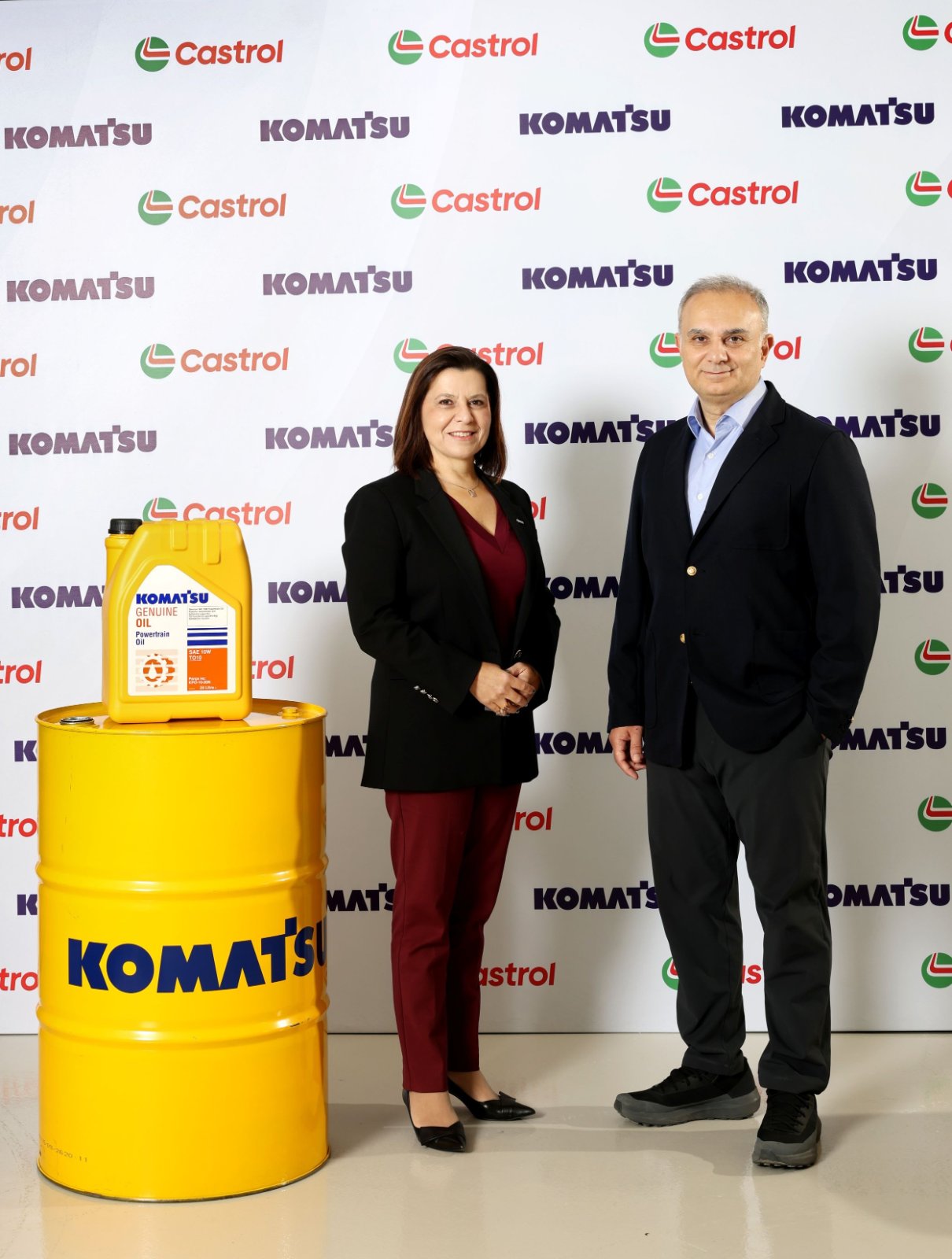 Castrol ve Komatsu iş birliği