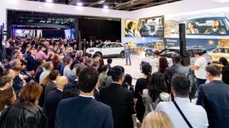 Chery Paris Otomobil Fuarı standı