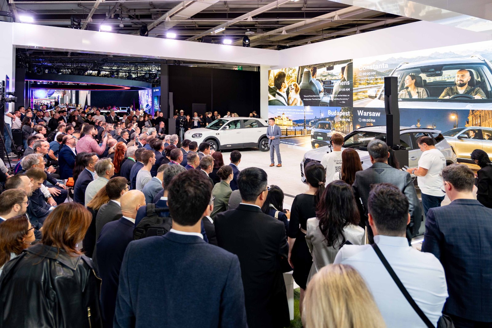 Chery Paris Otomobil Fuarı standı