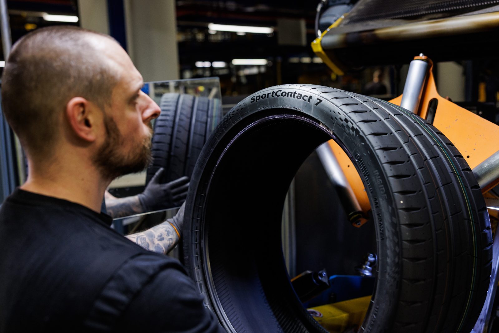 Continental SportContact 7 UHP lastik üretimi