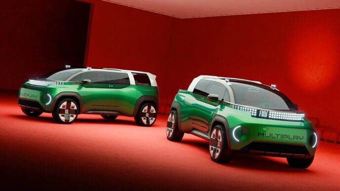 Fiat Multiplay konsepti aile ve pick-up konfigürasyonları