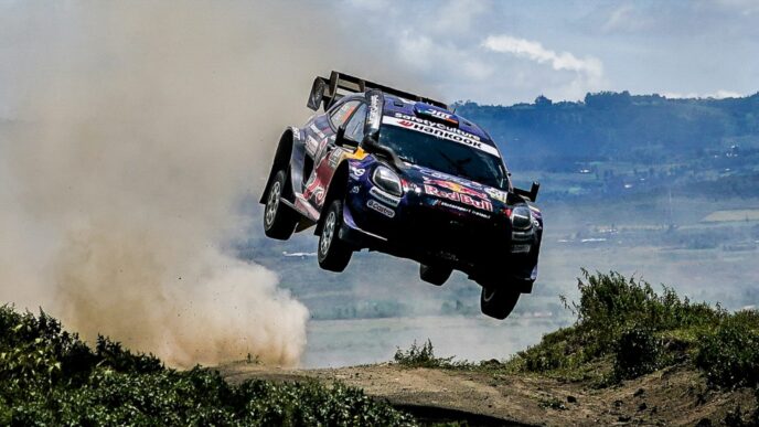 Ford Puma Rally1 ralli otomobili WRC etabında