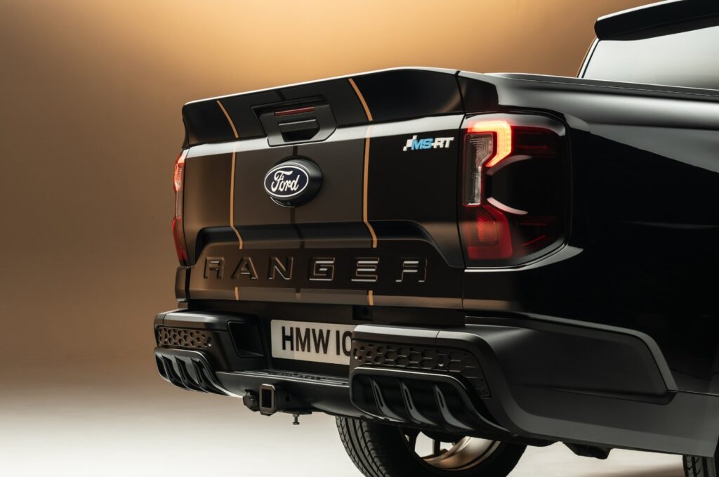 Ford Ranger MS-RT Champion Edition arka spoyler ve difüzör