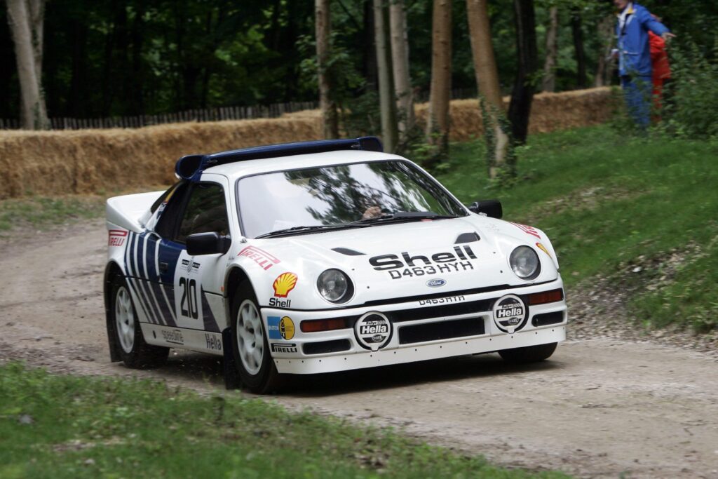 Ford RS200 Grup B ralli otomobili