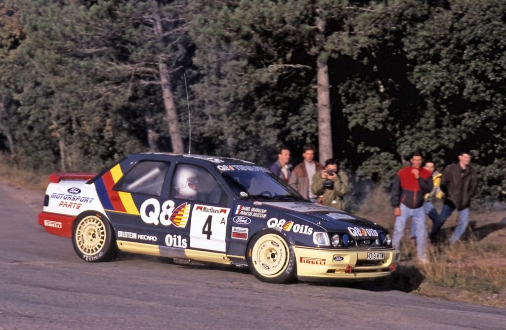 Ford Sierra RS Cosworth ralli otomobili