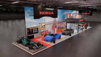 Honda Dream Factory Paris Motor Show standı