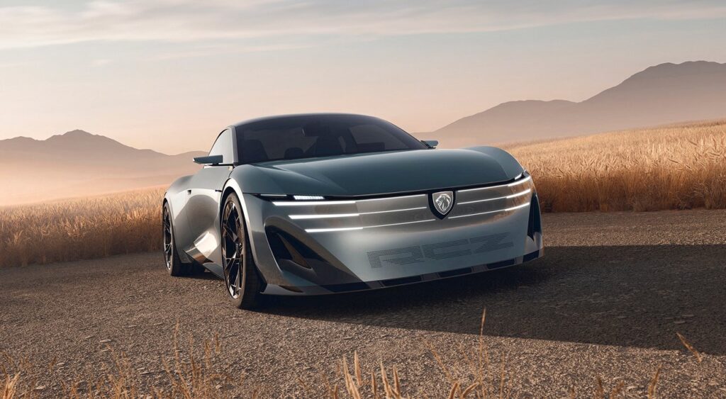 Peugeot RCZ Vision önden görünüm