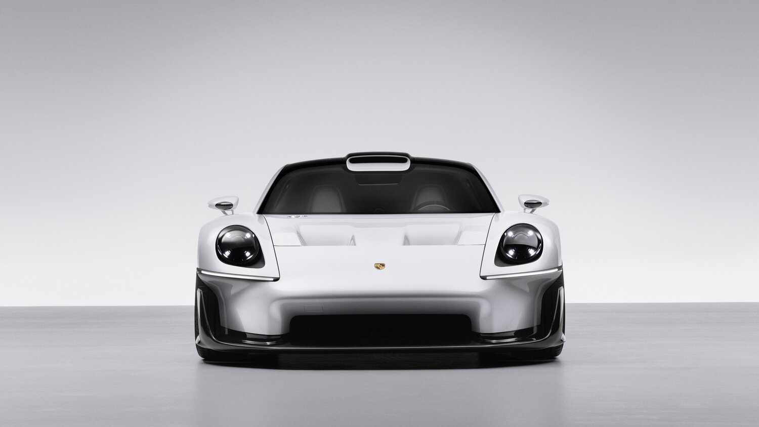 Porsche Mission S konsept otomobilin önden görünümü