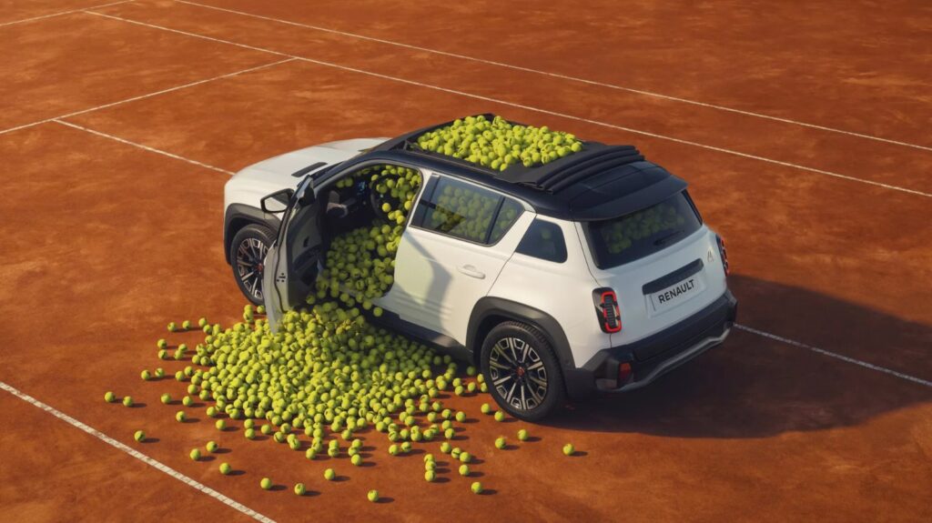 Renault 4 Roland-Garros E-Tech electric özel serisi