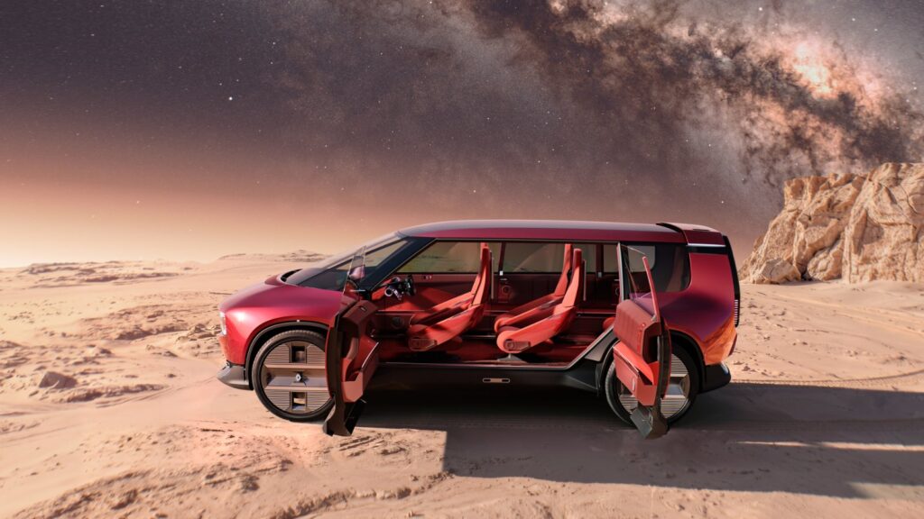Renault E-Space Concept açık kapılar