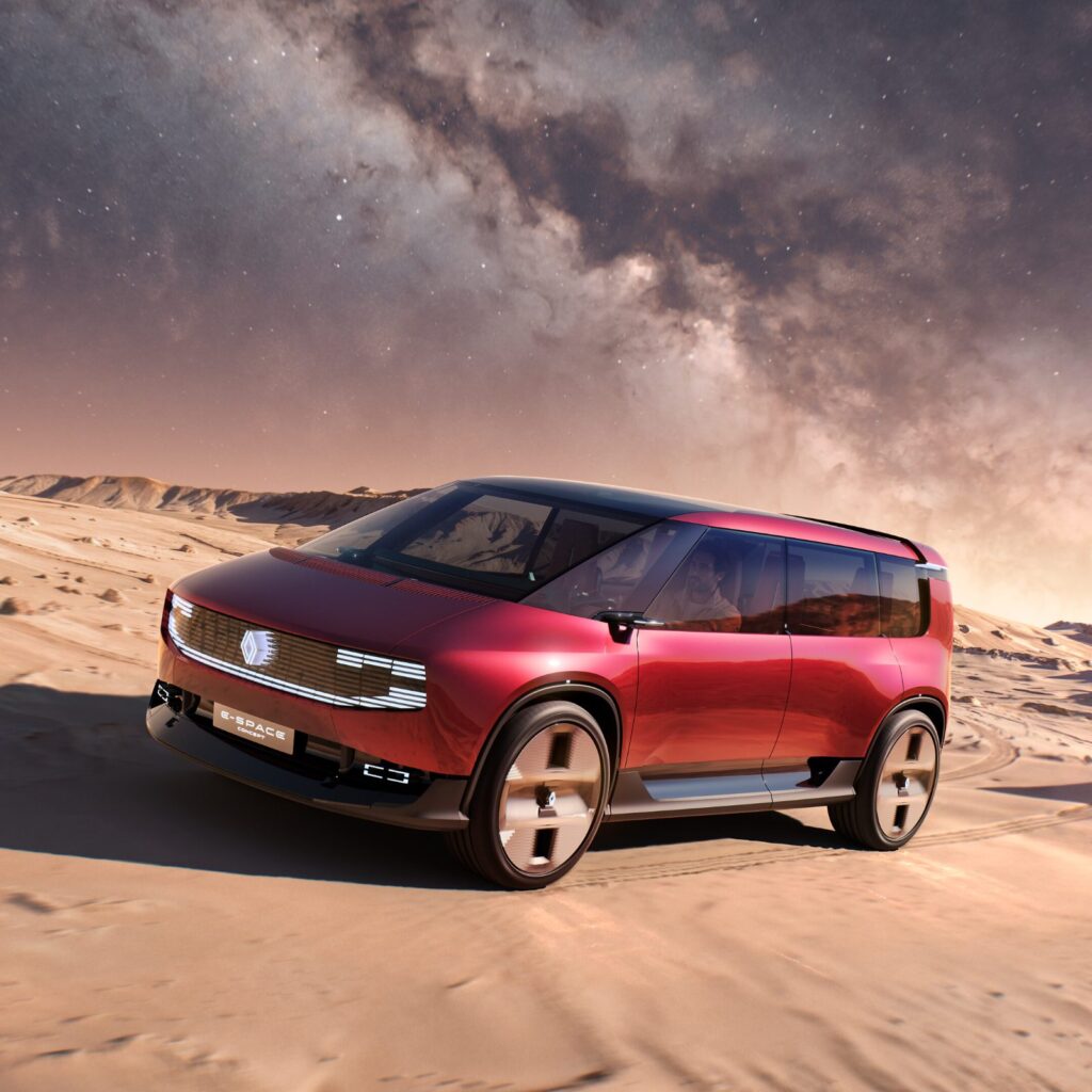 Renault E-Space Concept Paris Otomobil Fuarı