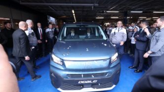 Tofaş K9 projesinde banttan inen ilk Fiat Dobló